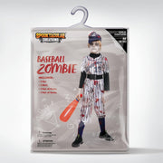 Spooktacular Creations Scary Zombie Baseball Player Costume for Kids, Horror Halloween Costumes for Kids, Halloween Parties