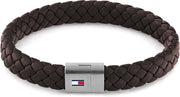 Round Braided Bracelet Mens Stainless Steel Bracelet