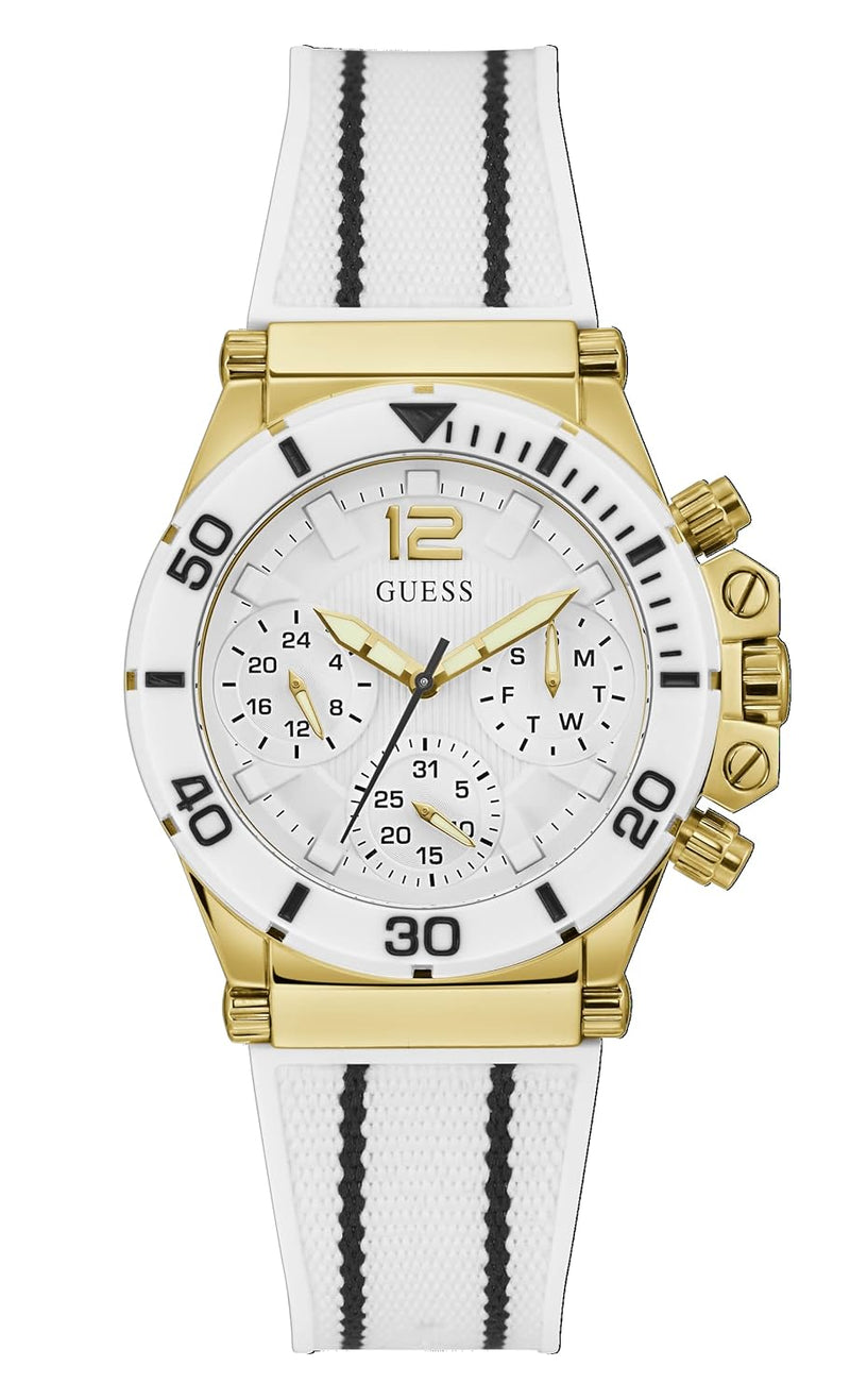 GUESS Stripe Multifunction Watch