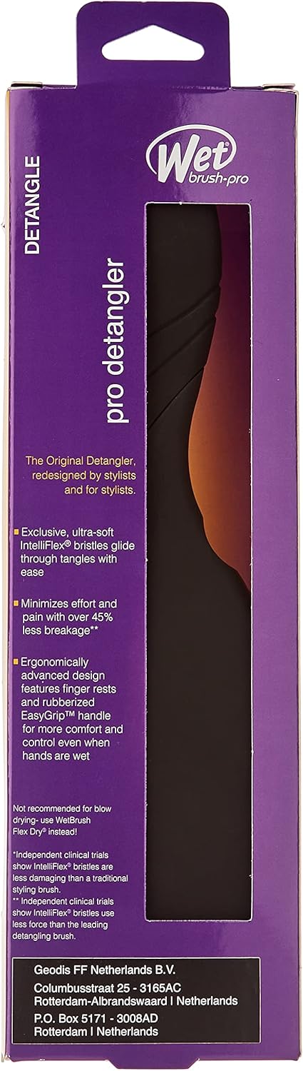 Wet Brush Brush Pro Detangler, Black