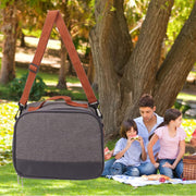 Lunch Box for Kid Boys Girls Teen Adult, Waterproof Reusable Lunch Bag, Large Capacity Insulated Lunch Bag Reusable Lunch Bags Lunch Tote Bag for Office School Picnic