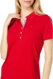 womens Classic Polo (Standard and Plus Size) Polo Shirt (pack of 1) - Scarlet