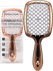 Hair Brush Comb For Hair Detangling Hair Brush Women Hair Styling Brush Hairbrush For Fine Hair Massage Comb Straw Hair Brush Vented Light Green+Purple - 027 White+RoseGold