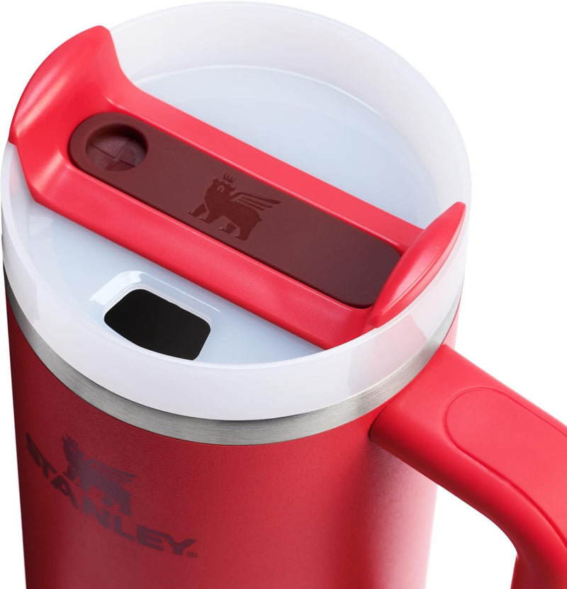 Stanley Quencher H2.0 Tumbler with Handle & Straw 30 oz | Twist On 3-Way Lid | Cupholder Compatible for Travel | Insulated Stainless Steel Cup | BPA-Free | Cherry Blossom