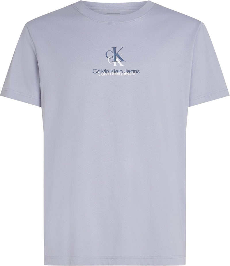 Calvin Klein Mens SHADOW LOGO TEE T-Shirts