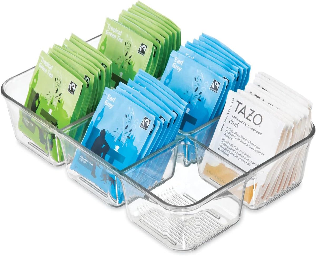 InterDesign Kitchen Storage and Organizers, Plastic, Clear – image 1