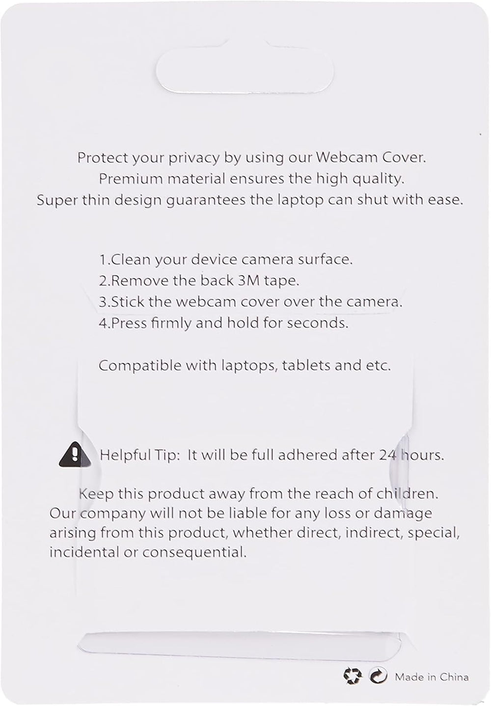 YumLock 0.03inch Web Camera Cover Slide for Laptop, Computer, Macbook Pro, Mac, PC, Surface Pro, iPhone and Android Smartphones, Protect Your Privacy and Security(3Pcs)