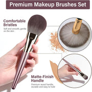 Makeup Brushes Set 14Pcs Premiun Synthetic Makeup Brushes for Foundation Eyeshadow Concealer & Blush Cosmetics Brush Set Gifts for Women Girls