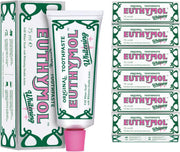 Euthymol Whitening Toothpaste 75 ml x 6, Toothpaste GMO Free Gluten Free Vitamin E, Plaque Removal, Antibacterial Toothpaste, White Clean Healthy Teeth, Refreshes Dental Care, Cleanliness Gums - Whitening Toothpaste 75 ml (6er Pack)