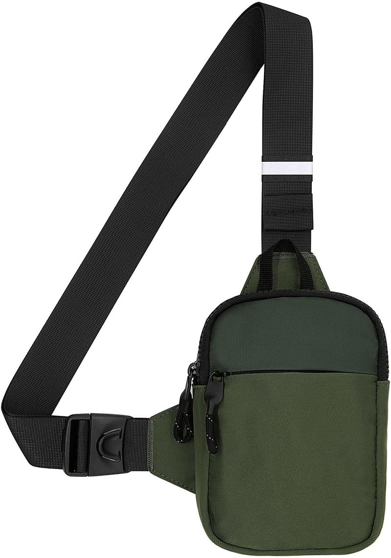 Unisex Adult No small sling bag - Army Green
