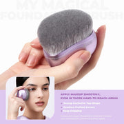 Jessup Makeup Brush Foundation Brush with Makeup Sponge 1pc Kabuki Brush for Liquid, Cream or Flawless Powder Cosmetics Face Boby Brush, T882