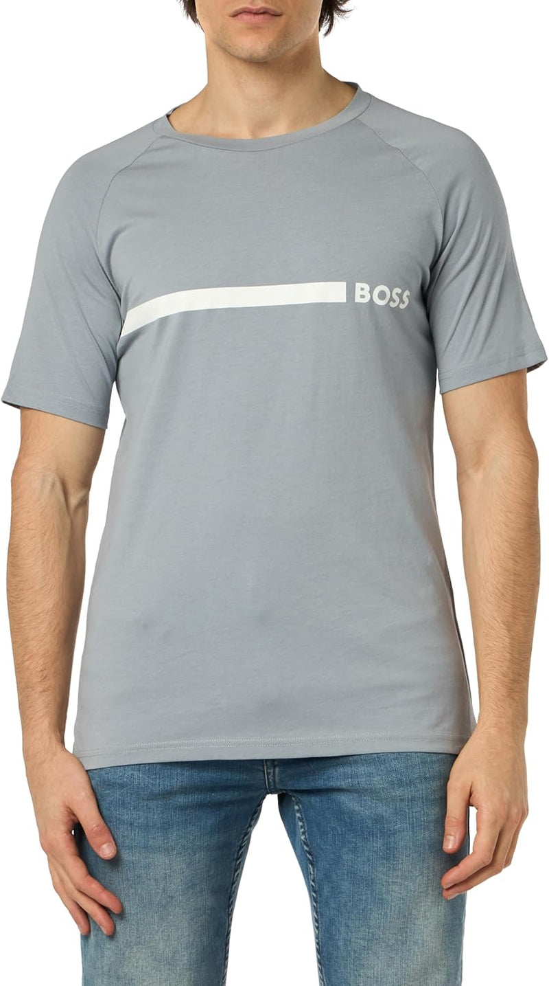 BOSS Men's T-Shirt Rn Slim Fit Beach