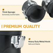 TAYGUM Inversion Gravity Boots,Inversion Gravity Boots Back Neck Shoulder Muscle Stretcher Boots for Chin Up Gym Fitness Bodybuilding