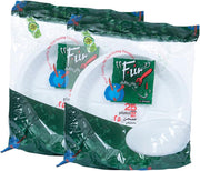 Fun Zipper Bags 18.3x23.5cm, Clear, Medium - Leak-Proof & Durable Kitchen & Food Storage Essentials(Pack of 50) - Large - 2x22cm