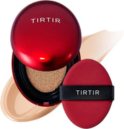 Mini Size TIRTIR Mask Fit Red Cushion Foundation Japan's No.1 Choice for Glass skin, Long-Lasting, Lightweight, Buildable Coverage, Semi-Matte (21N Ivory, 4.5g (Pack of 1)) - 24N Latte - 18g 0.63 Fl Oz (Pack of 1)
