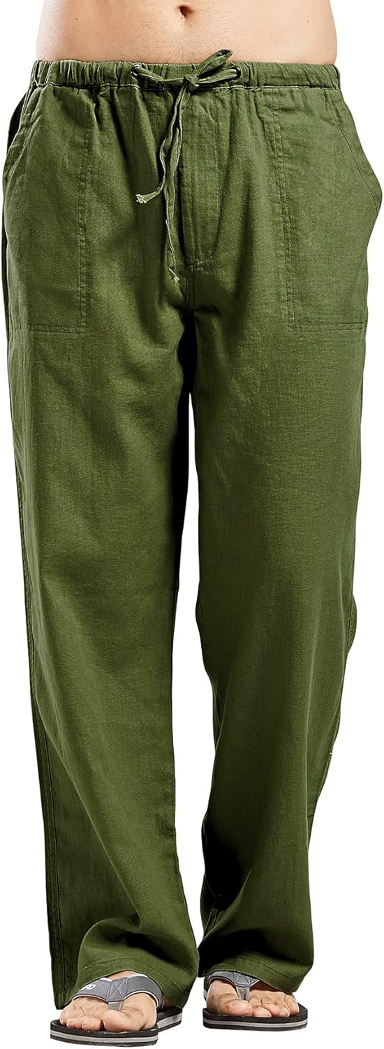 mens Straight Straight - Army Green