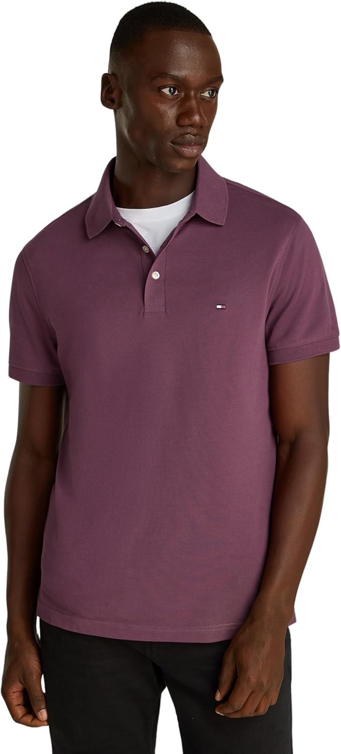 Tommy Hilfiger Mens 1985 Slim Polo Shirt (pack of 1)