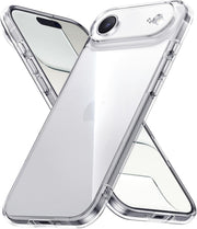 UGREEN for iPhone 17 Case Clear Cover, Military-Grade Protection, Upgrade iCrystal Anti-Yellowing Tech, Anti-Scratch, Camera Control Protective Cover, Ultra Slim Transparent Case - Clear iPhone Air