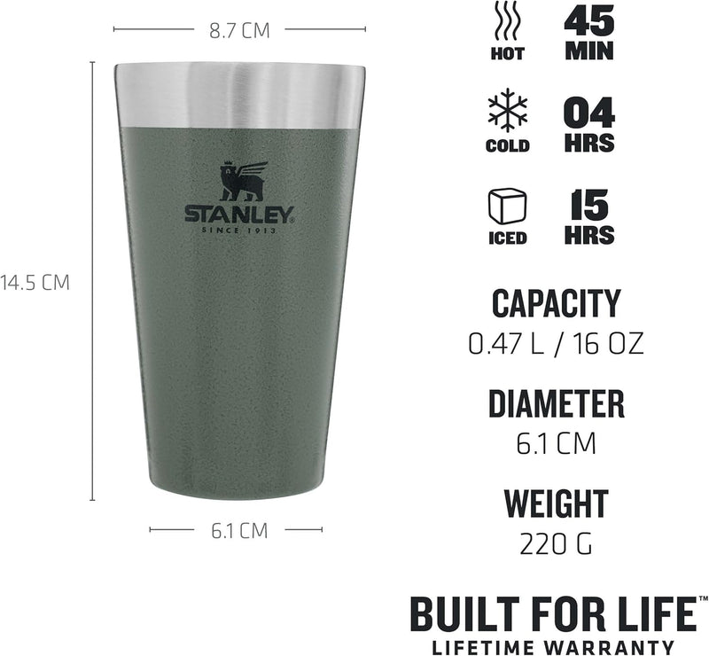Stanley ADV 473ml/16oz Vac Pint Ash -EU
