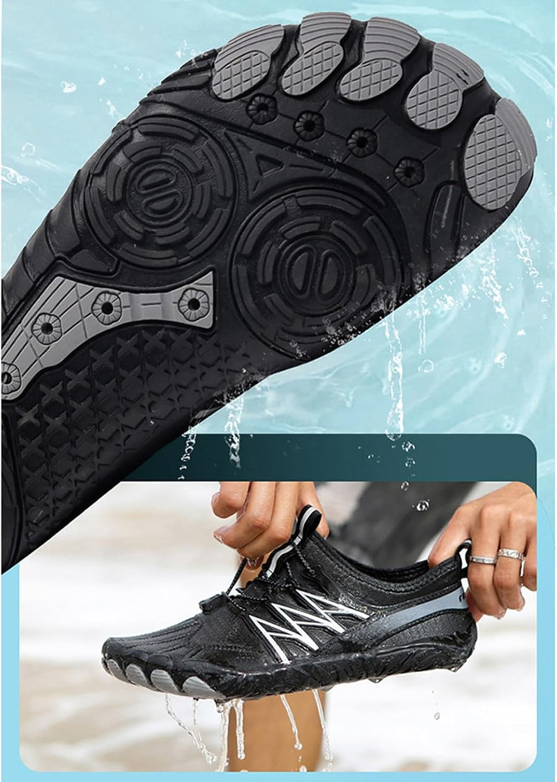 KAISUN Barefoot Shoes Men Women Quick Drying Water Shoes Summer Bathing Shoes Soft Lightweight Trail Running Shoes for Diving, Surfing, Hiking