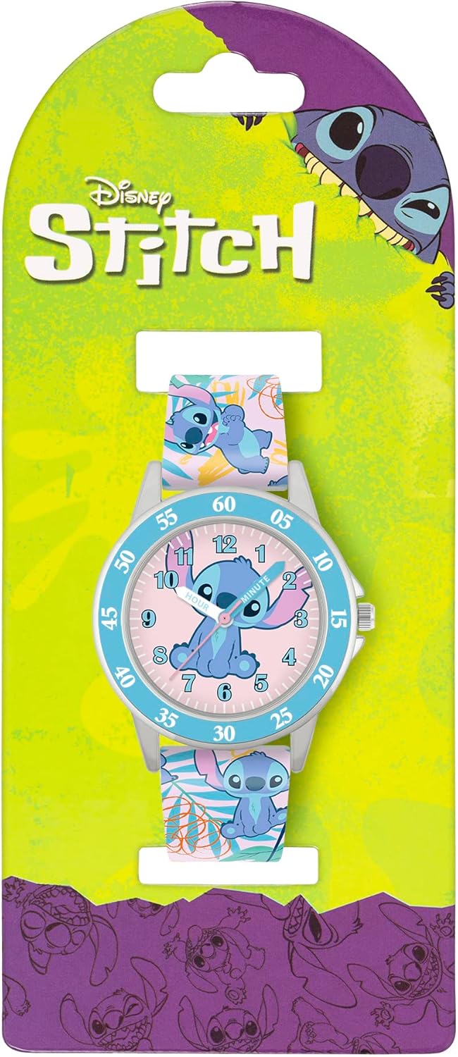 Disney Girl's Analog Quartz Watch with Silicone Strap LAS9011
