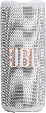 JBL Flip 7 - JBL Pro Sound with AI Sound Boost, up to 16 hours of playtime, multi-speaker connection via Auracast, and waterproof, dustproof, drop-proof design for all adventures Red. - White GRIP