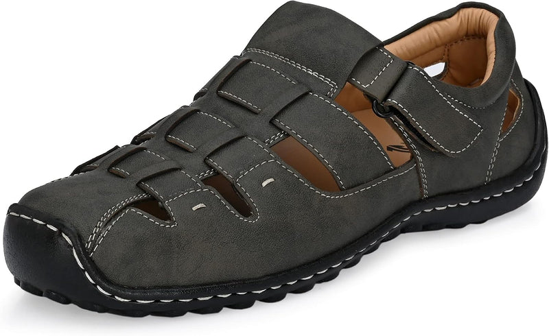 Men's Tan Fisherman Sandals - CHicku