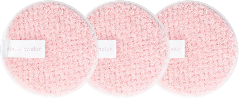 Brushworks HD Reusable Makeup Remover Pads (Pack of 3)