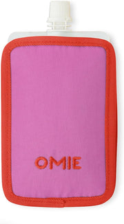 OmieBox Pouch Cooler Freezable Insulated Sleeve (Pink) - Pink