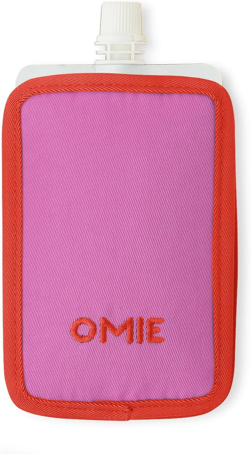 OmieBox Pouch Cooler Freezable Insulated Sleeve (Pink) - Pink