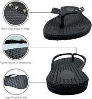 Rivet Decor Flip Flops, Comfortable Non - Slip Beach Sandals for Women, Fashion Outdoor Flip Flops
