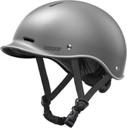 Pro Bike Helmet for Adults,2024 Newest Adjustable Cycling Helmet for Men & Women Safety Certified Bicycle Helmet for Commuting, Road Biking, Skating with Adjustable Dial - Titanium Grey M