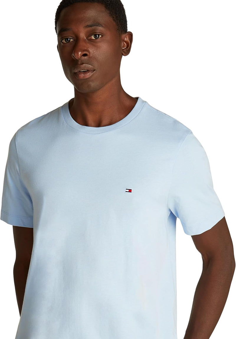 Tommy Hilfiger mens ESS SEASONAL REG FIT SOLID TEE S/S T-Shirt