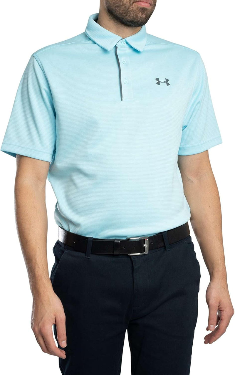 mens Ua Tech 2.0 1/2 Zip T-shirt (pack of 1) - Stream / / Pitch Gray