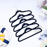 Red Dot Gift® 50 Pack Baby Velvet Hangers 11Inch/28cm - Nursery Clothes Hangers Non Slip Toddler Hangers, 360 Chrome Swivel Hook (White, 50)