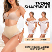 Tummy Control Thong Shapewear for Women Tummy Control Seamless Shaping Thong Underwear Body Shaper Panties
