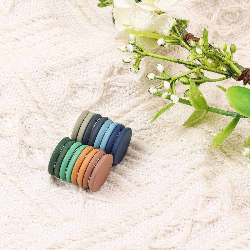 Pack of 8 Hijab Magnetic Pins, 1.4 cm, Versatile Hijab Magnetic Pins, Hijab Magnets, Without Hooks, Strong Magnetic Hijab Pins, Needle-less Brooch for Women, Clothing