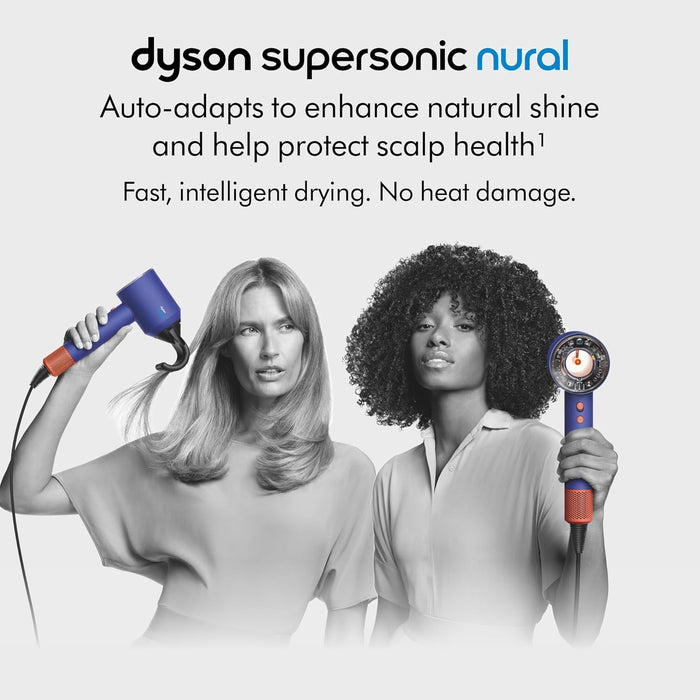 Dyson Special edition Supersonic Nural™ hair dryer in Strawberry bronze and blush pink designed Presentation