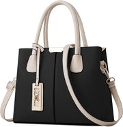 womens Chicarousal Crossbody purse for women Purses and Handbags - Black White