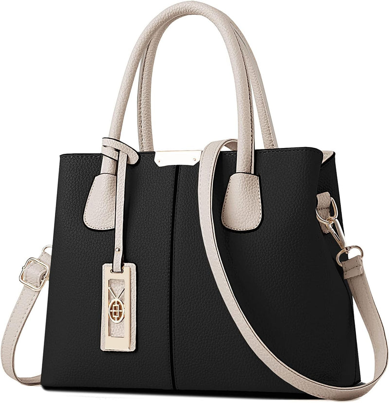 womens Chicarousal Crossbody purse for women Purses and Handbags - Black White
