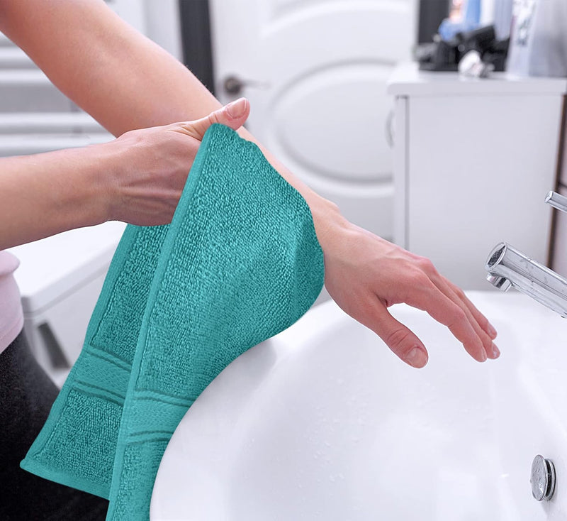 Utopia Towels - Premium Hand Towels - 100% Combed Ring Spun Cotton, Ultra Soft and Highly Absorbent, Extra Large Thick Hand towels 41 x 71 cm, Hotel & Spa Quality Hand Towels (6-Pack) (White)…