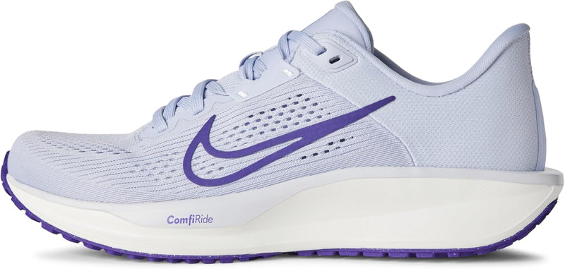 Quest 6 womens LACED SHOES - GHOST/COURT PURPLE-SUMMIT WHITE-FOOTBALL