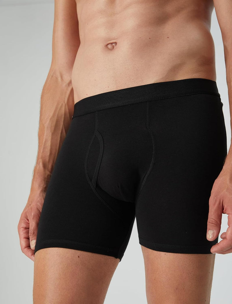 Natural Feelings Mens Boxer Shorts Soft Cotton Men Pack Breathable Mens Underwear Boxer Briefs