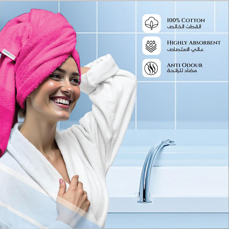 Cotton Home Rest Bath Towel- Set of 2 Sky Blue, Cotton Towel | 70x140cm / 27x55 inch, Luxury Hotel Towel Set Absorbent Durable Lightweight Washable Quick Dry Spa Quality Beach Pool Family Bath Towel.
