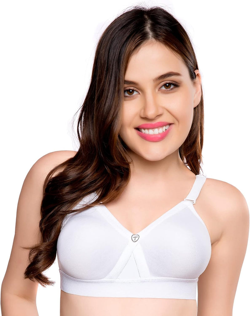 Women ALPA Full Coverage Bra (pack of 1) - WHITE
