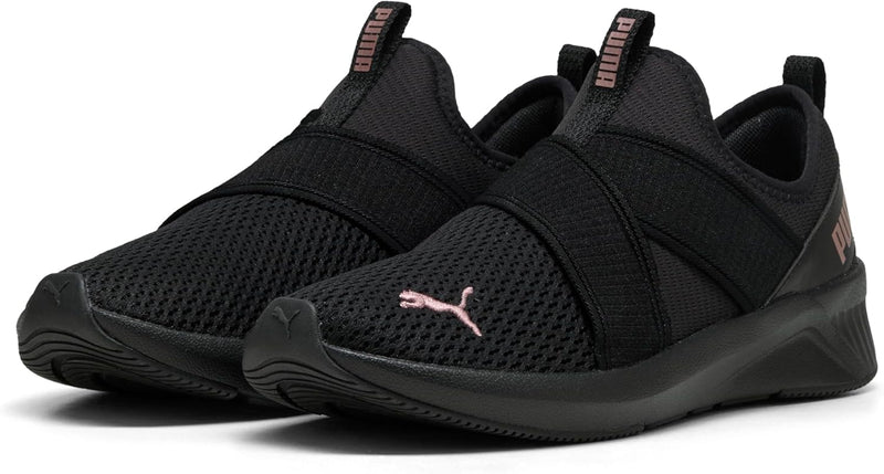 Softride Harli Slip on Wns womens Shoes - PUMA Black-PUMA Black-Rose Gold