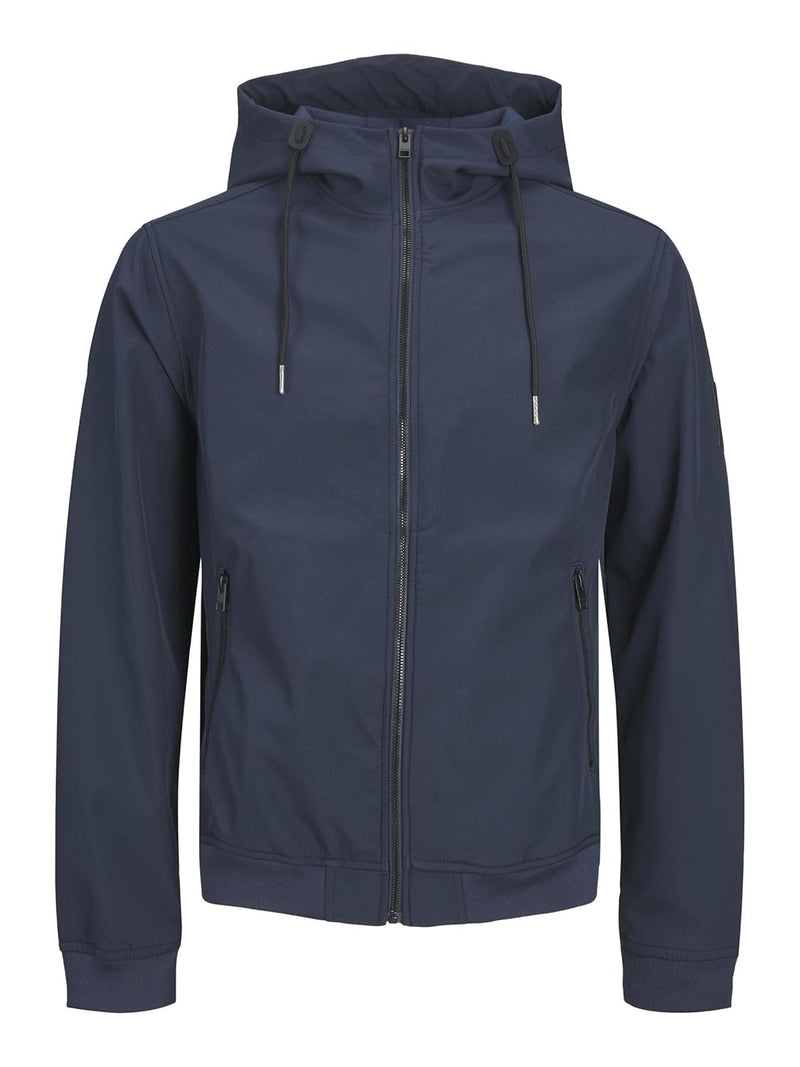 JACK & JONES mens JJEBASIC SOFTSHELL HOOD NOOS Jacket