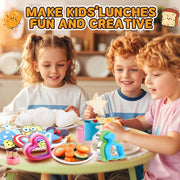 11Pcs Stainless Steel Sandwich Cookie Cutters Set Mini Vegetable Fruit Cutters Food Grade Cookie Cutter Mold for Kids Food Decoration Tools for Kitchen
