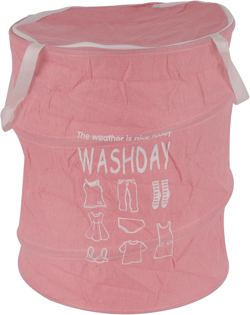 Delcasa Laundry Basket with Lid, Assorted Colors, DC2974