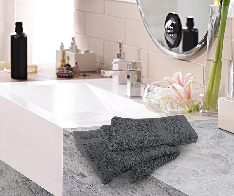Utopia Towels - Premium Hand Towels - 100% Combed Ring Spun Cotton, Ultra Soft and Highly Absorbent, Extra Large Thick Hand towels 41 x 71 cm, Hotel & Spa Quality Hand Towels (6-Pack) (White)…